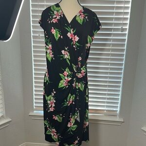 Tommy Bahama faux wrap dress.